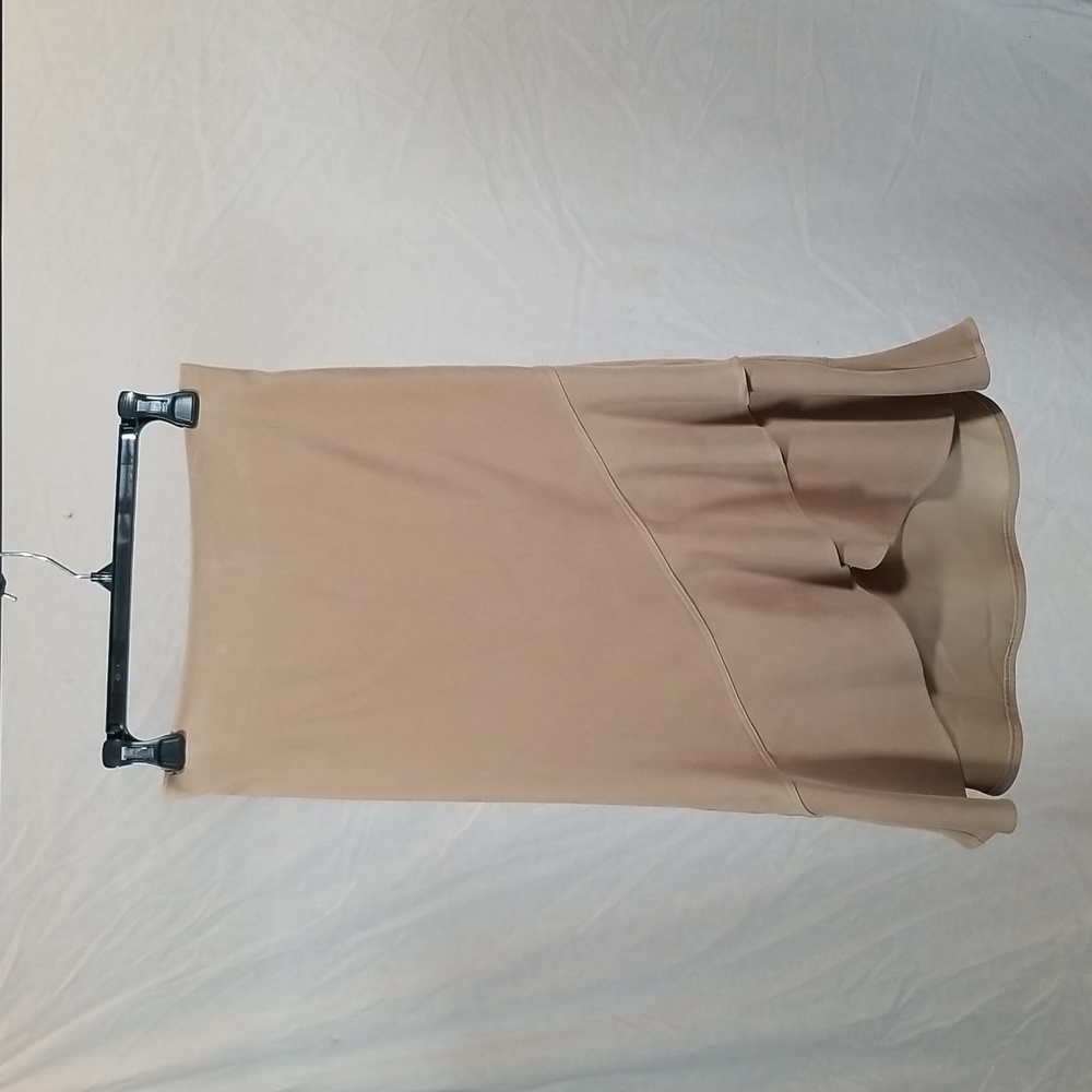 Faux suede skirt